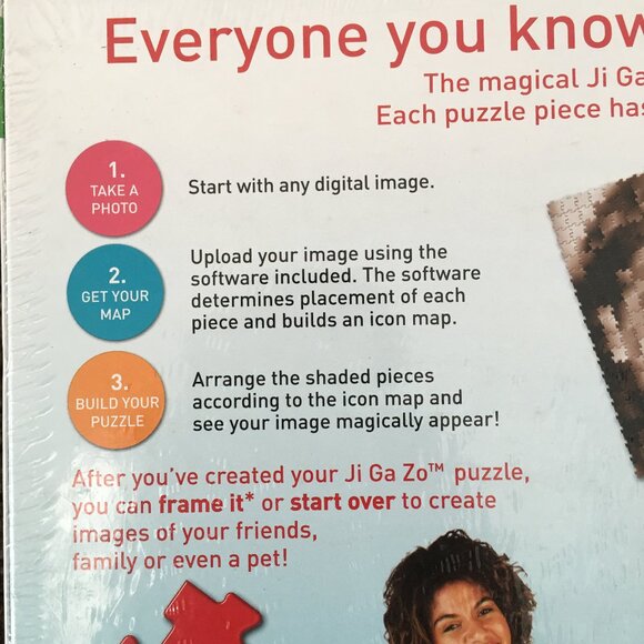 Jigazo puzzle design your own photo image 300 piece puzzle by Hasbro - Picture 6 of 7